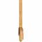 Ekena Millwork Bellingham Rough Sawn Timber Gable Bracket, Western Red Cedar, 60"W x 25"H x 2"D x 4"F, 10/12 Pitch GBW060X25X0204BEL00RWR - alternate 3